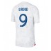 Tanie Strój piłkarski Francja Olivier Giroud #9 Koszulka Wyjazdowej MŚ 2022 Krótkie Rękawy